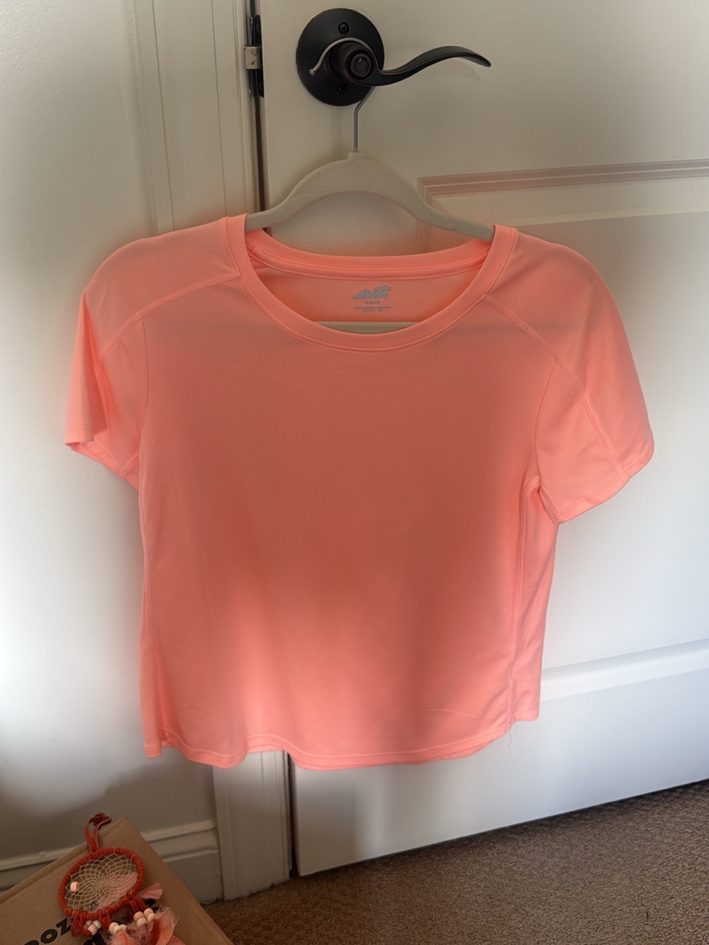 Lightweight Peach Active Tee - Women's Short Sleeve Top